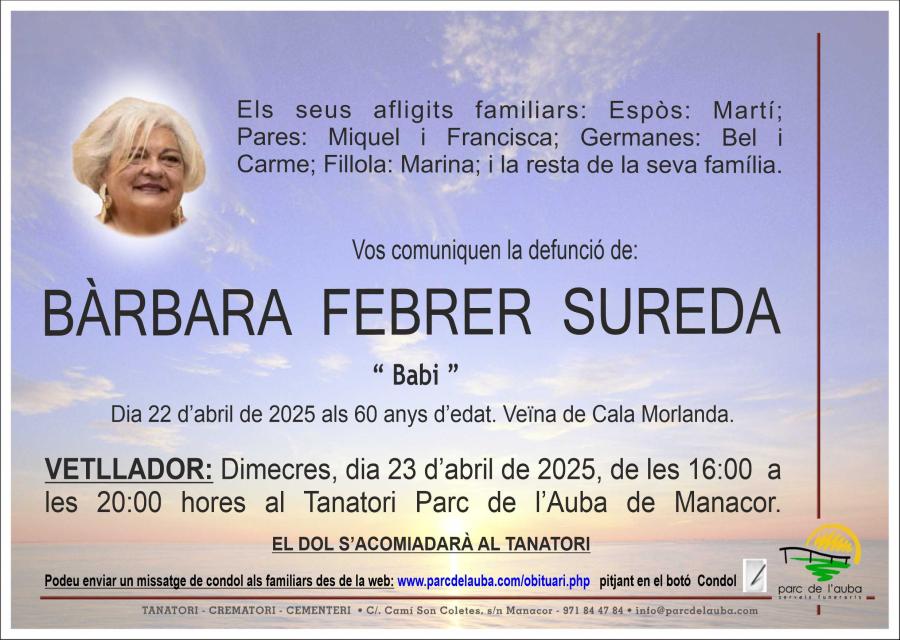 BÀRBARA FEBRER SUREDA