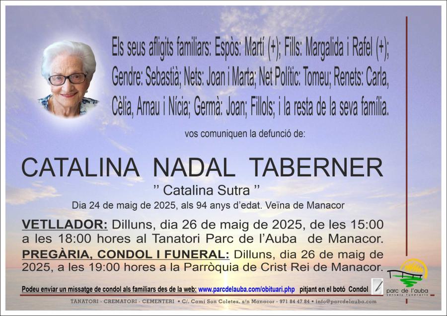 CATALINA NADAL TABERNER