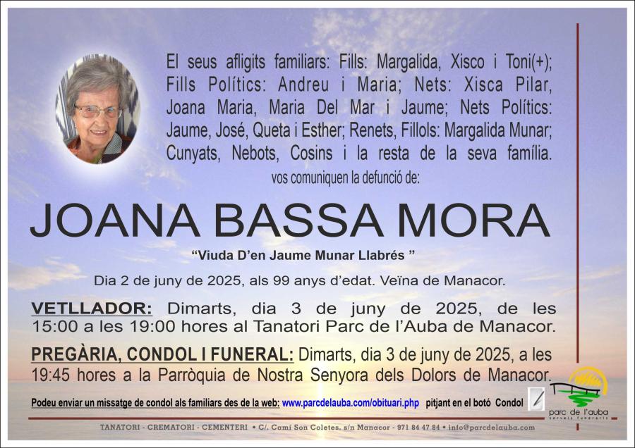 JOANA BASSA MORA