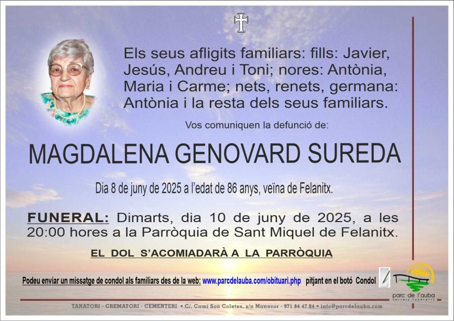MAGDALENA GENOVARD SUREDA