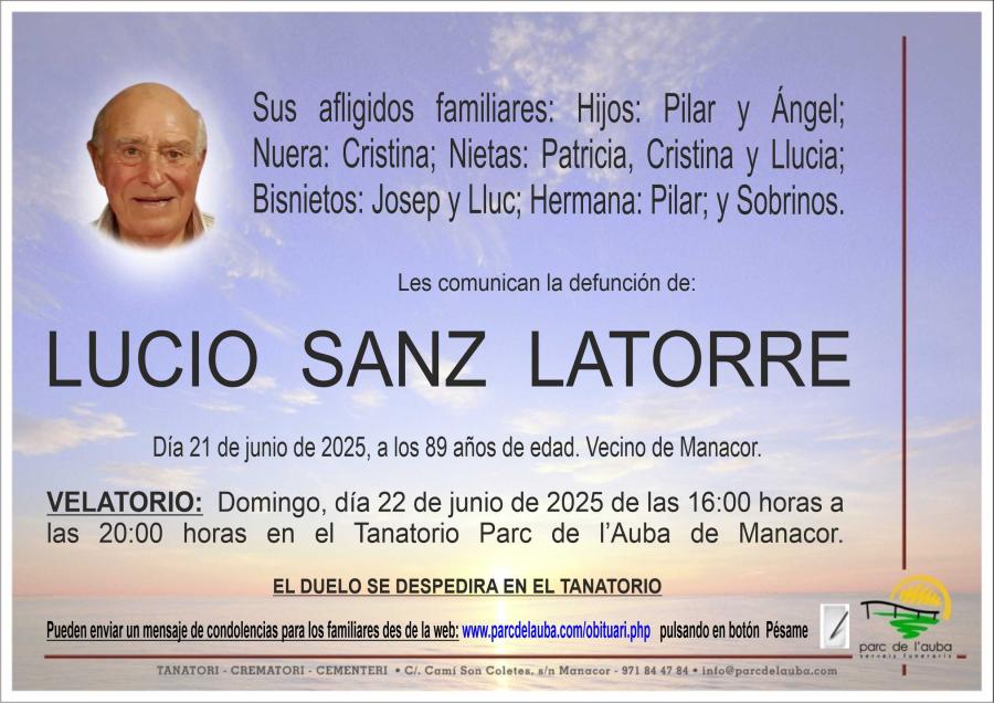 LUCIO SANZ LATORRE