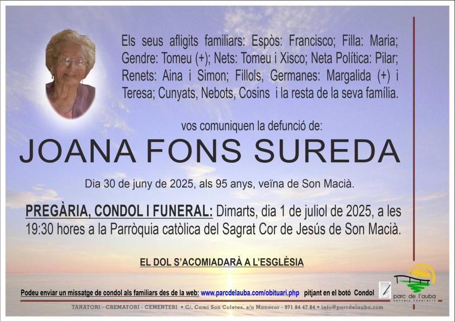 JOANA FONS SUREDA