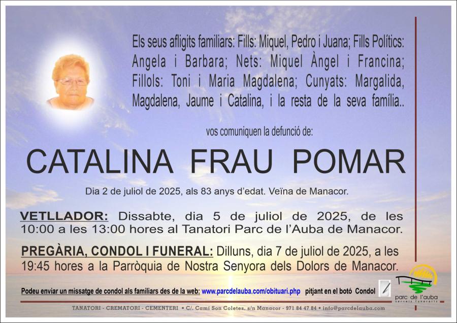 CATALINA FRAU POMAR