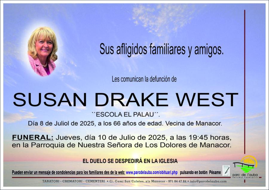 SUSAN  DRAKE WEST