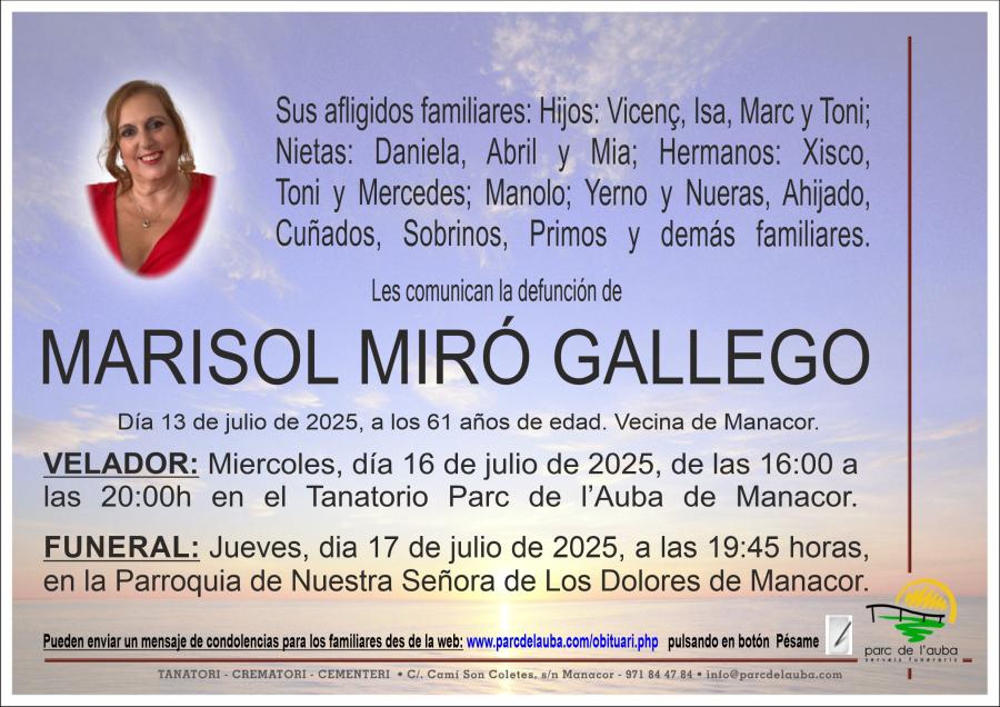 MARISOL MIRÓ GALLEGO