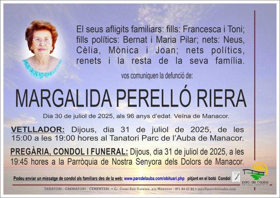 MARGALIDA  PERELLÓ RIERA
