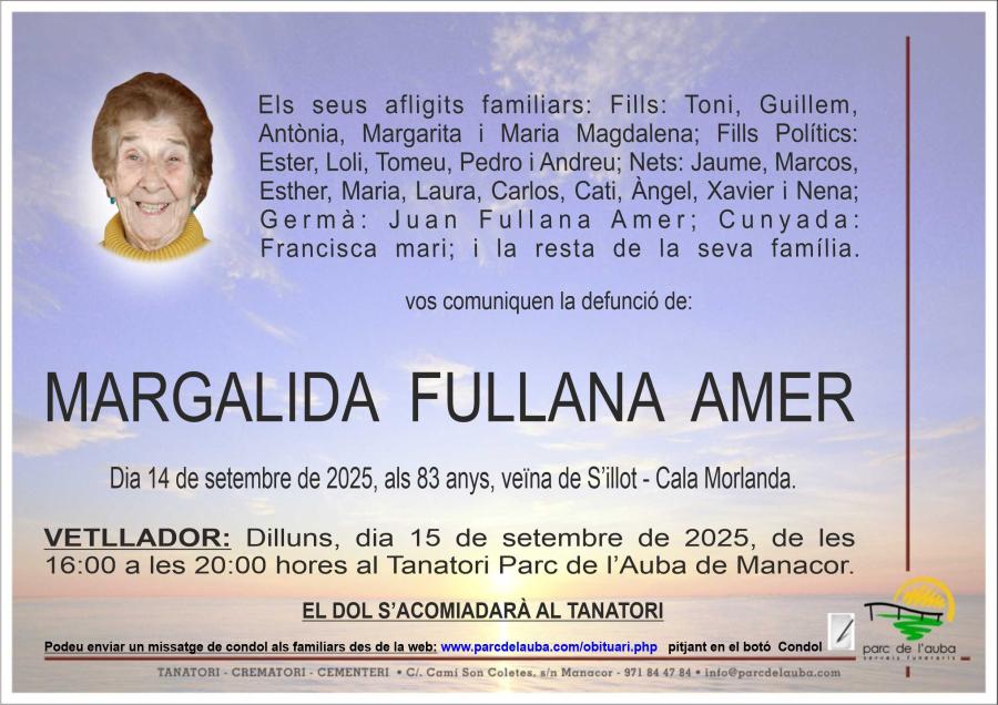 MARGALIDA FULLANA AMER