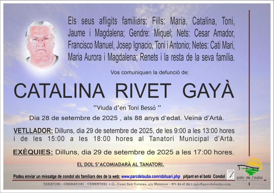 CATALINA RIVET GAYÀ