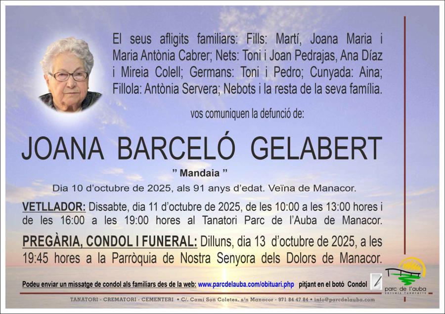 JOANA BARCELÓ GELABERT