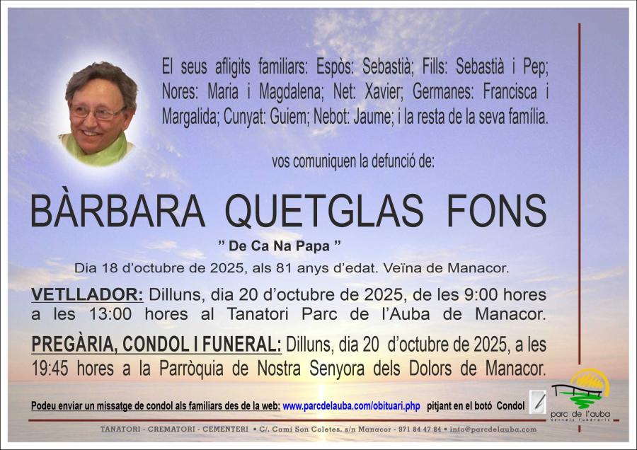 BÀRBARA QUETGLAS FONS