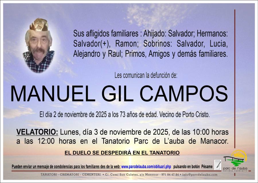 MANUEL  GIL CAMPOS