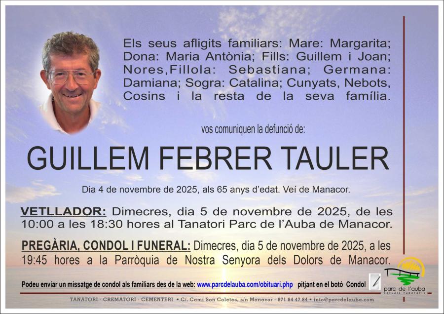 GUILLEM FEBRER TAULER