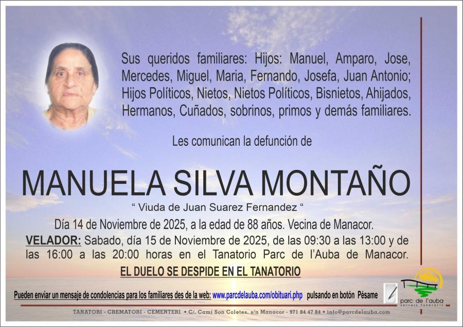 MANUELA SILVA MONTAÑO