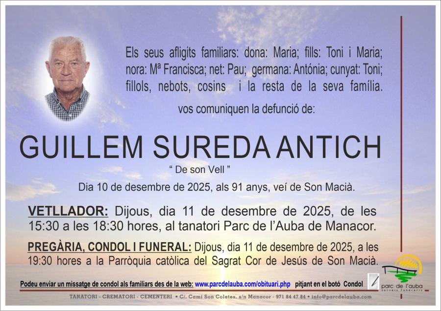 GUILLEM SUREDA ANTICH
