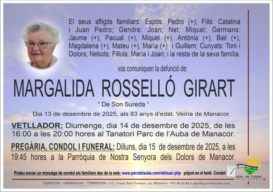 MARGALIDA ROSSELLÓ GIRART