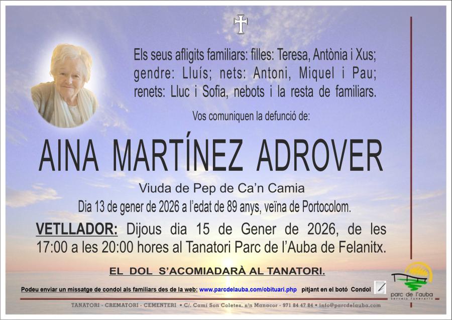 AINA MARTINEZ ADROVER