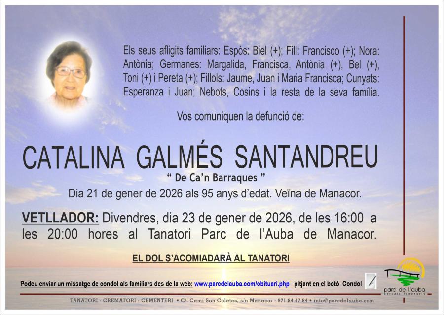 CATALINA GALMÉS SANTANDREU