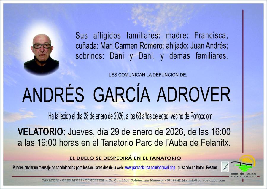 ANDRES GARCIA ADROVER