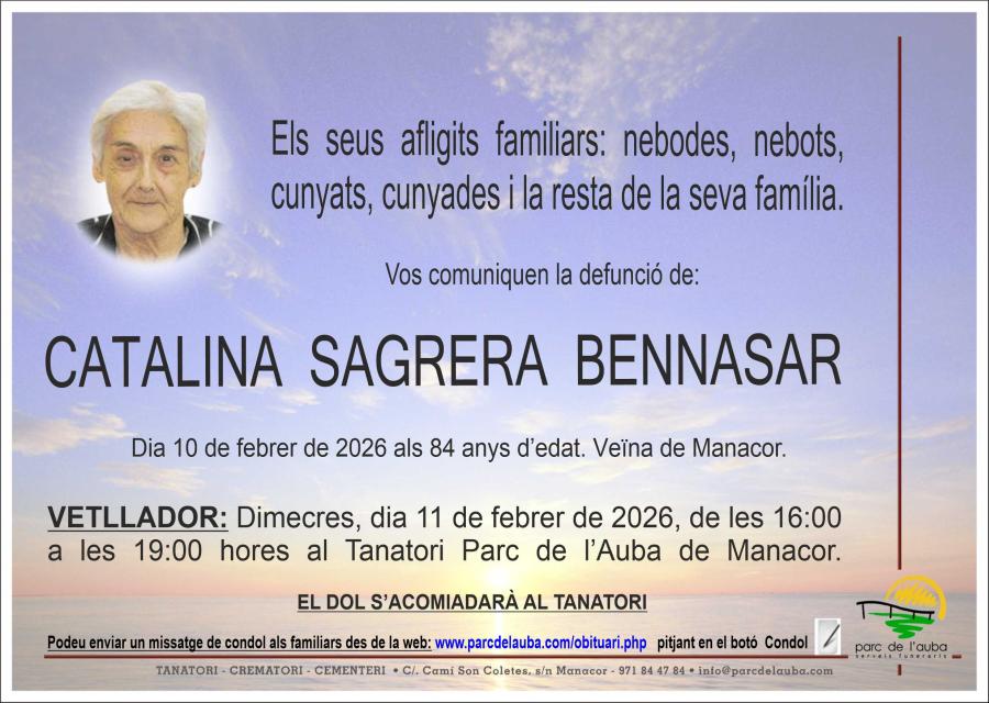 CATALINA SAGRERA BENNASAR