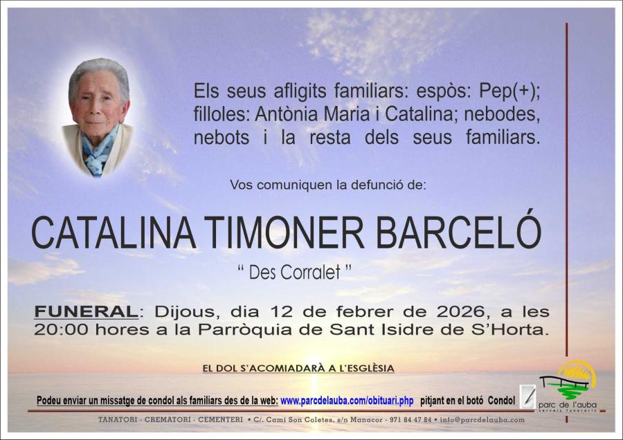 CATALINA TIMONER BARCELÓ