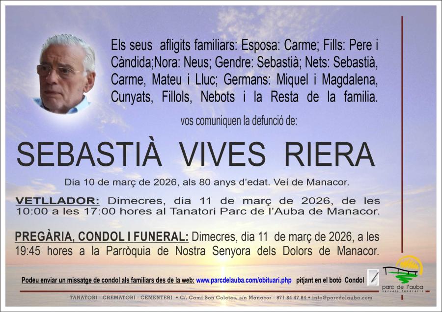 SEBASTIÀ VIVES RIERA