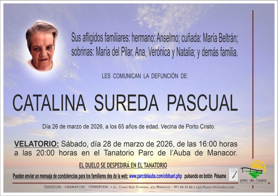 CATALINA SUREDA PASCUAL