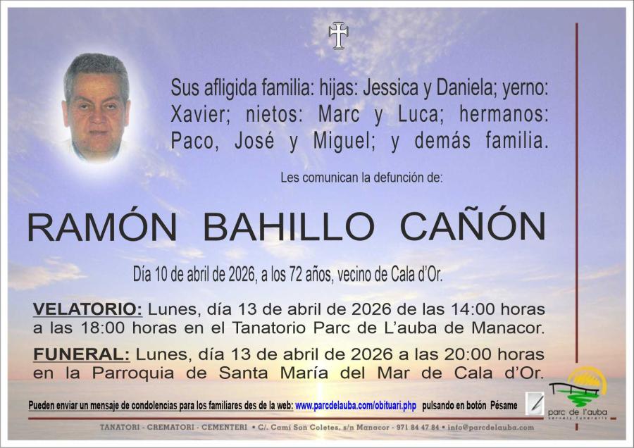 RAMÓN BAHILLO CAÑÓN