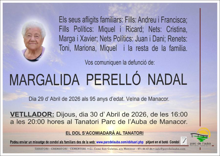 MARGALIDA PERELLÓ NADAL