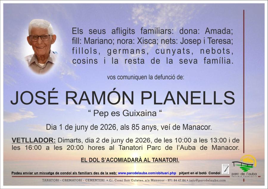 JOSÉ RAMÓN PLANELLS
